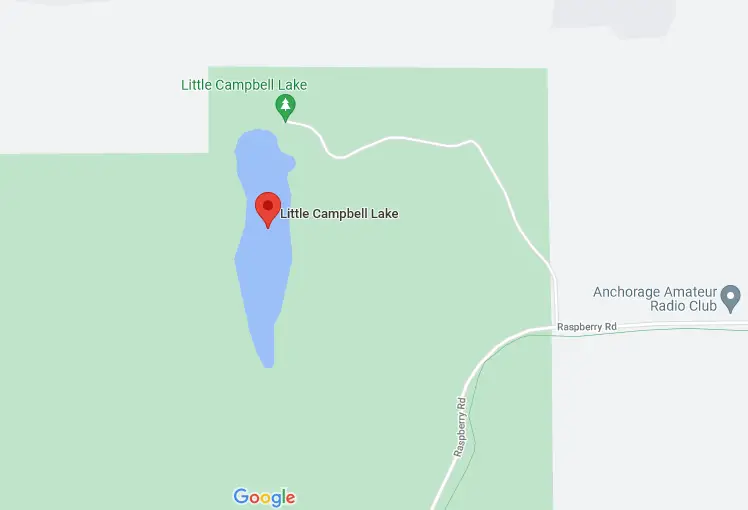 Little Campbell Lake Map