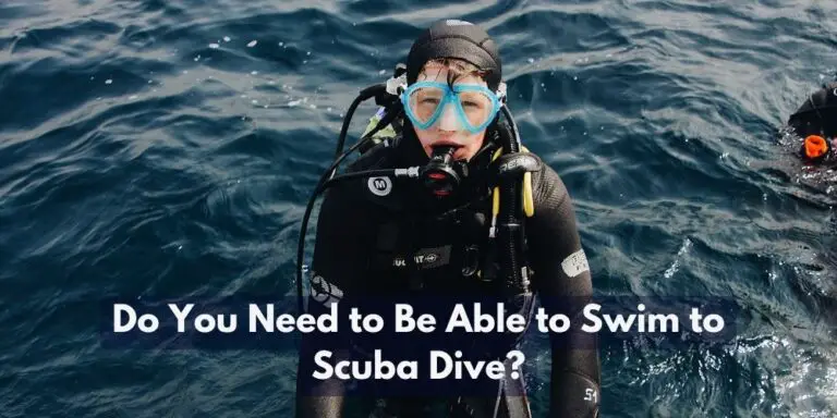 Do You Need to Be Able to Swim to Scuba Dive?