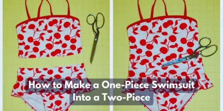 How to Make a One-Piece Swimsuit Into a Two-Piece