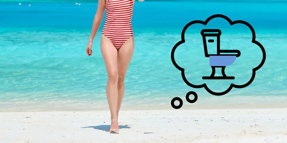 How to Pee in A One Piece Swimsuit